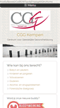Mobile Screenshot of cggkempen.be